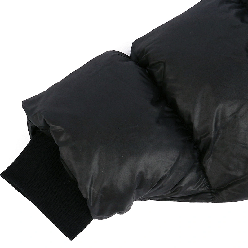 detachable sleeve puffer jacket front view